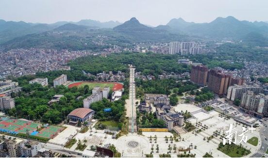 劉禹錫文化廣場。曾亮超 攝