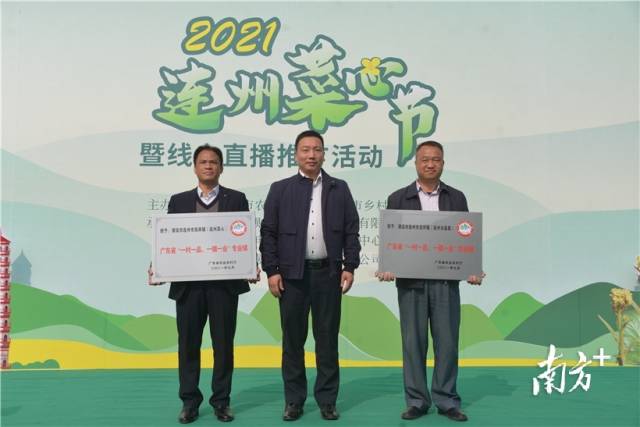 西岸鎮(zhèn)被評為廣東省“一村一品 一鎮(zhèn)一業(yè)”專業(yè)鎮(zhèn)（連州菜心），龍坪鎮(zhèn)被評為廣東省“一村一品 一鎮(zhèn)一業(yè)”專業(yè)鎮(zhèn)（連州水晶梨）。張曉欣 攝