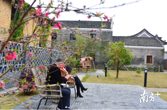 鄉(xiāng)村民宿。黃津 攝